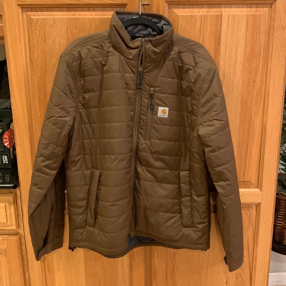 Carhartt Men’s Gilliam Jacket NWOT Brown Coffee